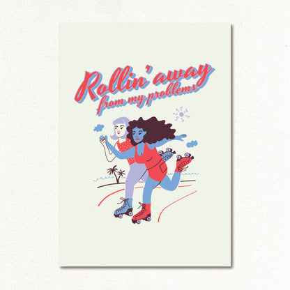 Create & Skate Factory Print - Rollin’ Away