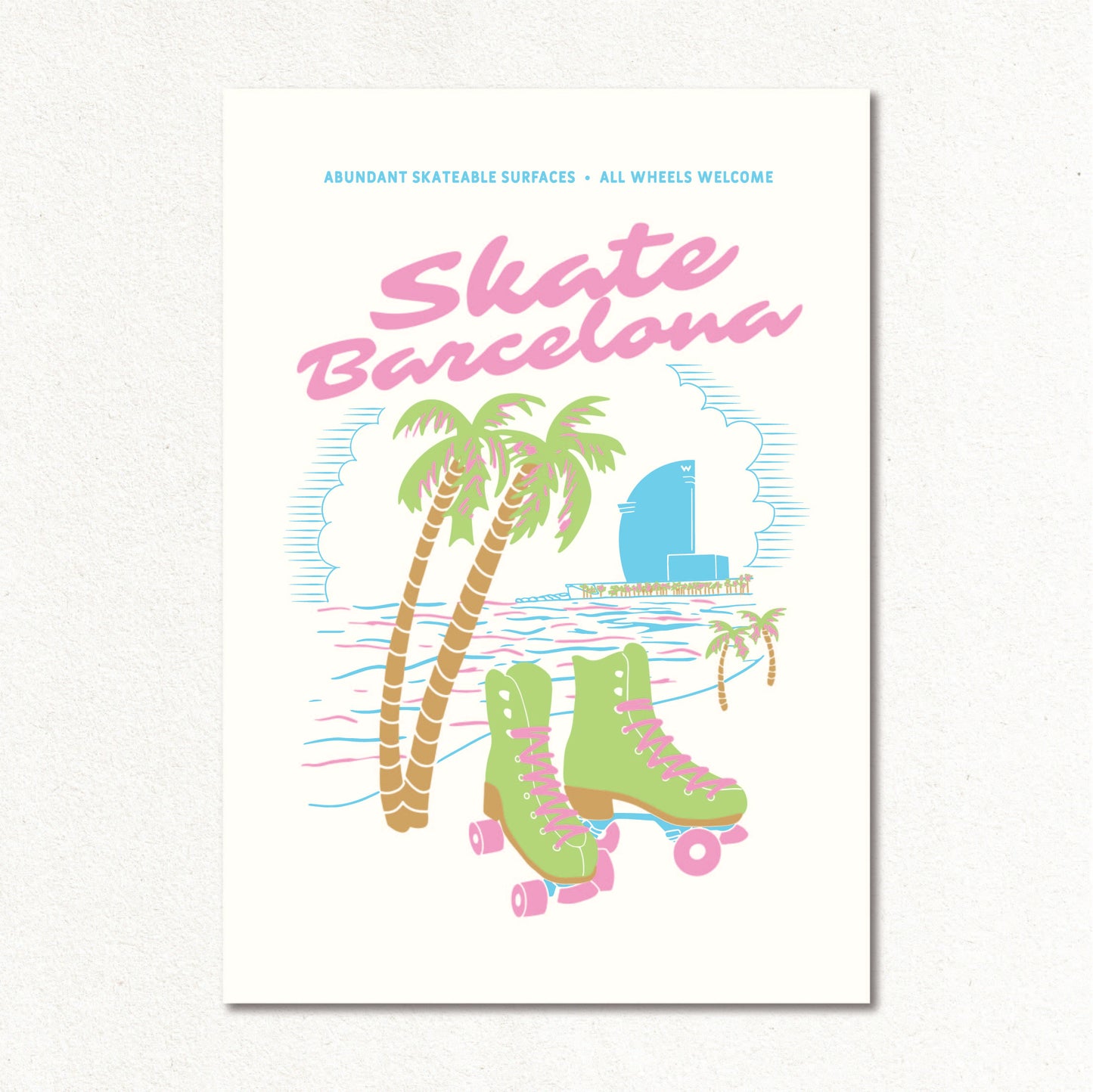 Create & Skate Factory Print - Skate BCN