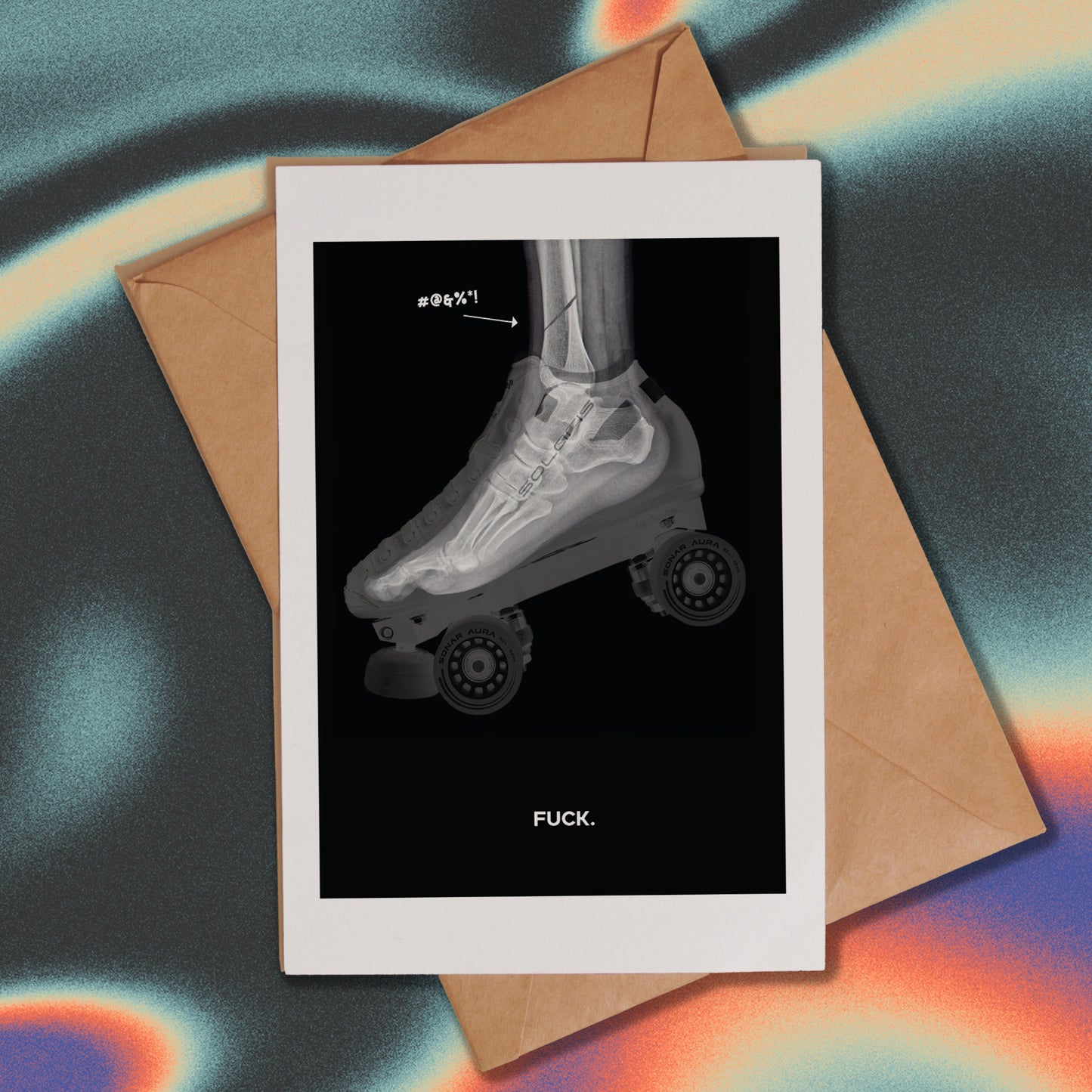 Create & Skate Get Well Card