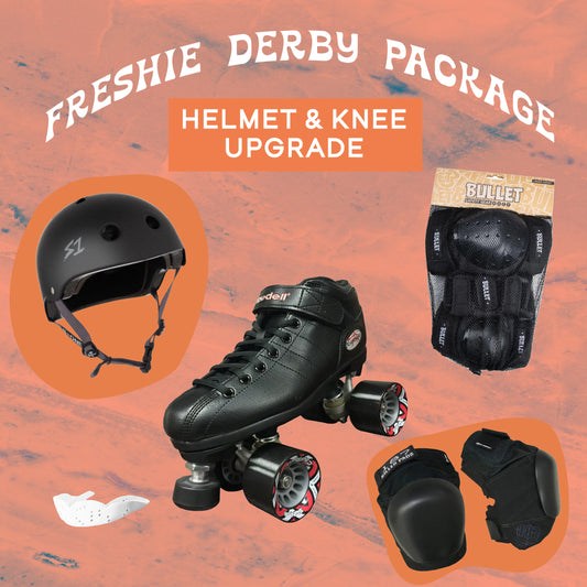 Roller Derby Fresh Skater Package (Knee & Helmet Upgrade)