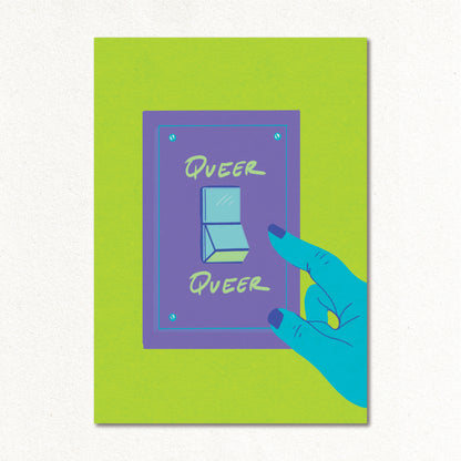 Create & Skate Factory Print - Queer AF