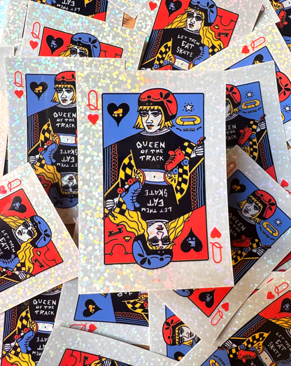 Create & Skate Factory Sticker