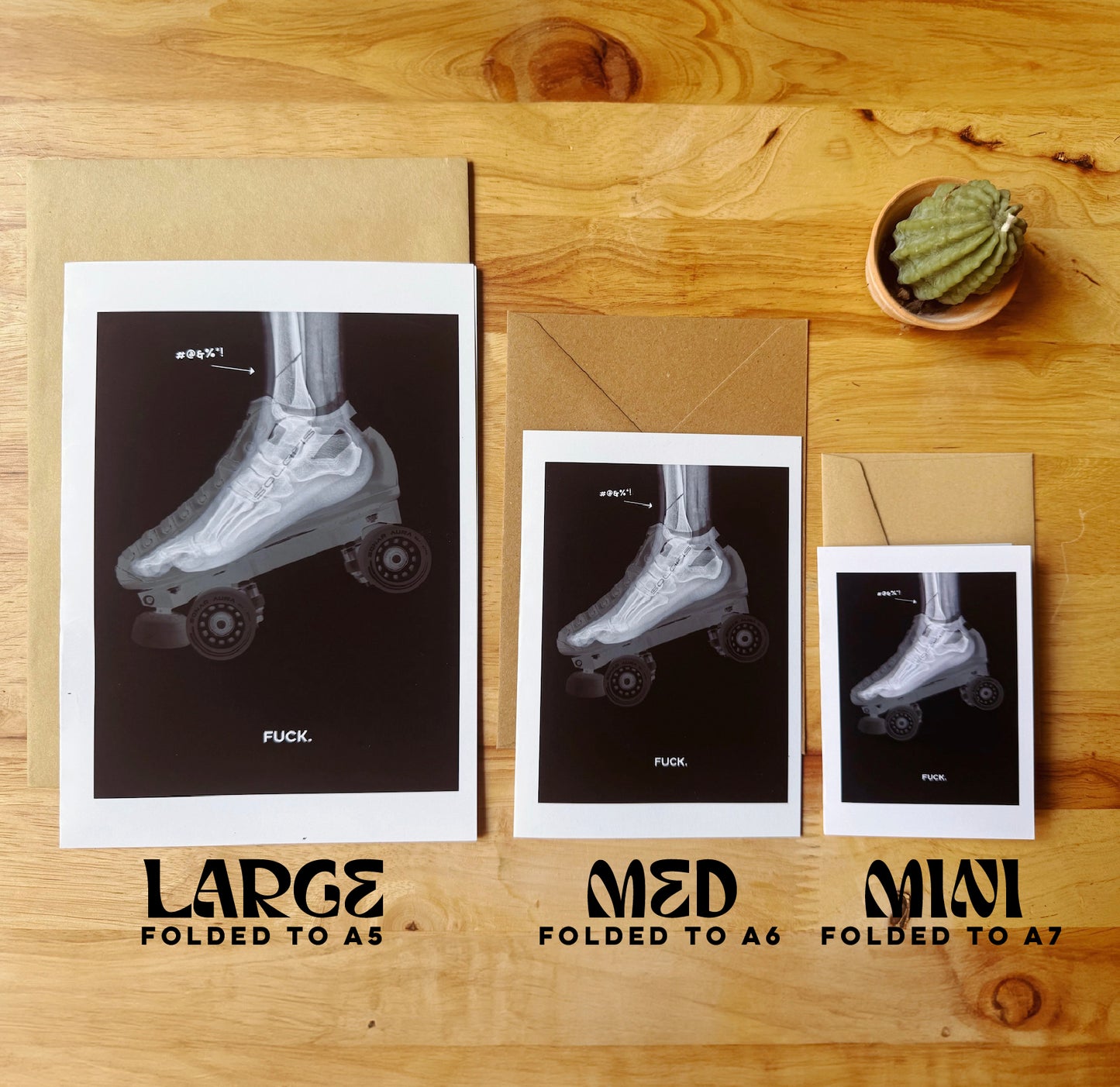 Create & Skate Get Well Card