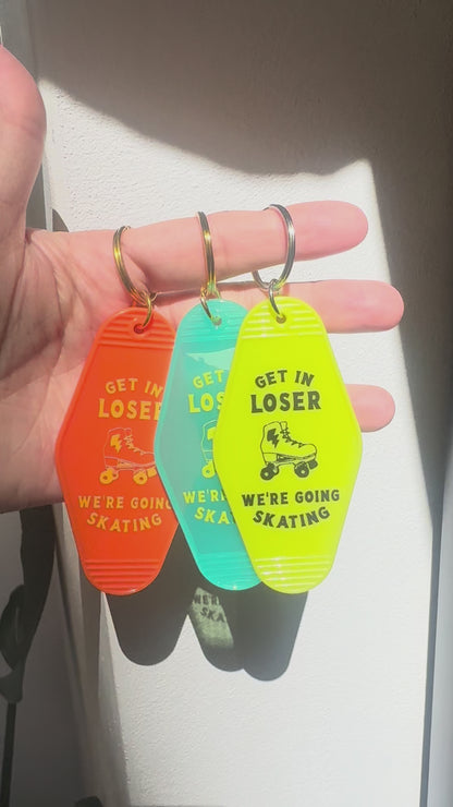 Create & Skate Factory "Get in Loser" Keychain